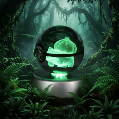 3D Pokémon Orb – LED Crystal Display