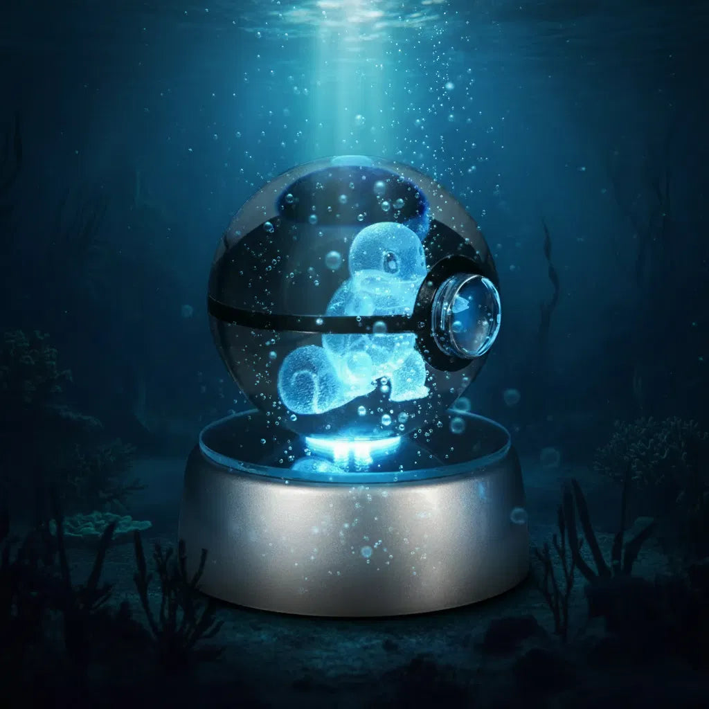 3D Pokémon Orb – LED Crystal Display